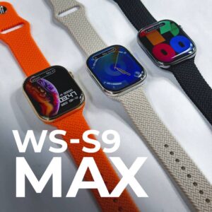 Relógio Inteligente WS-S9 Max - Tela de 47mm - Duas Pulseiras