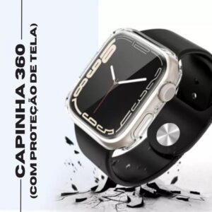 Capinha Silicone com Cobertura de Tela