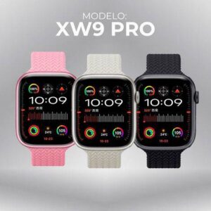 Relógio Inteligente XW9 Pro 2 GB de Armazenamento - Tela 46mm Amoled