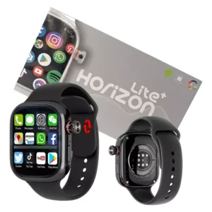 Relógio Inteligente Horizon Lite+ 5G Câmera Rotativa - Tela 49mm