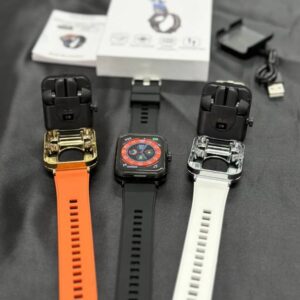 Relógio Inteligente S6 TWS com Fones de Ouvido - Tela 47mm