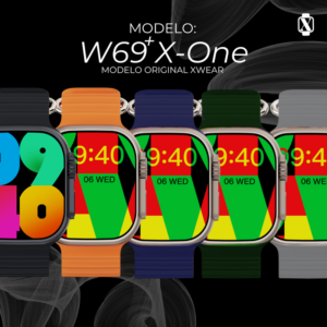 W69+ X One - Tela 49mm Super Amoled - 1GB para Músicas e Fotos.